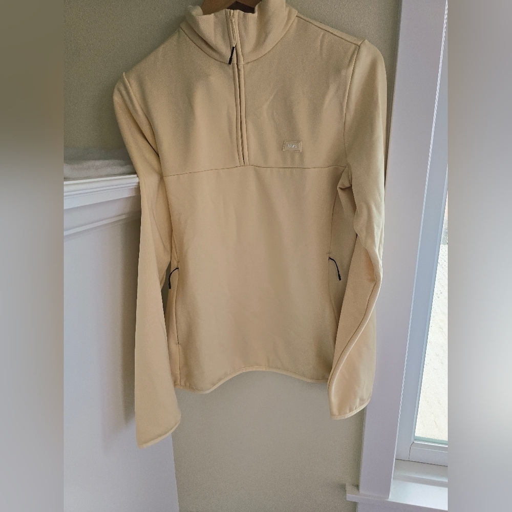 NWT! Rains, Sintra Fleece Half Zip, Gleam, Size Small, MSRP$125
